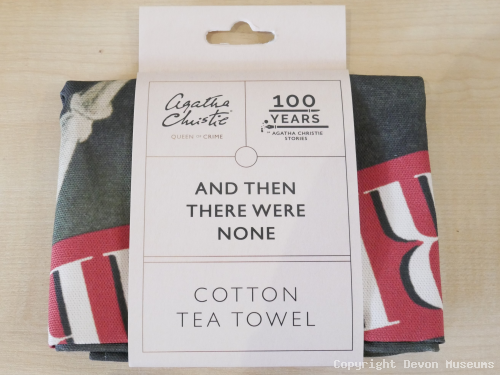 Agatha Christie's And Then There Were None teatowel product photo